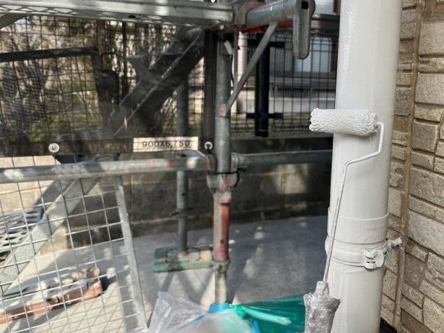 加古川市で樋上塗り